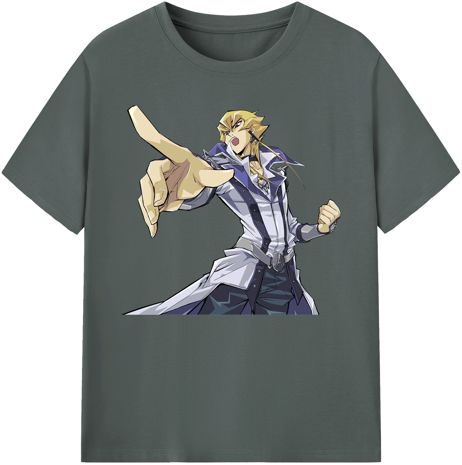 （画像用） 遊☆戯☆王 Yu-Gi-Oh! 綿100％ メンズ半袖Tシャツ｜肌触りやわらか＆通気性